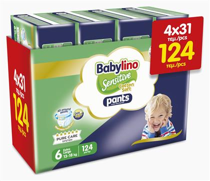 Cotton Soft Pants No. 6 για 13-18kg Babylino