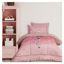 Παιδικό Κουβερτοπάπλωμα Μονό με Γέμιση Hollowfiber Life Is Magic Pink 160x220εκ. Das Home