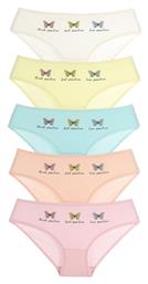 Σετ Παιδικά Βρακάκια Πολύχρωμο 5τμχ Donella