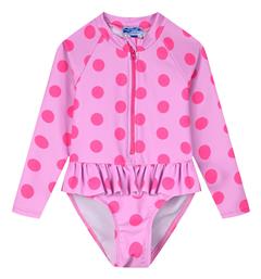 Dotted Print Παιδικό Μαγιό Ολόσωμο Πουα Energiers