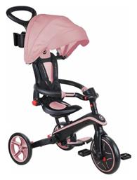 Παιδικό Τρίκυκλο Ποδήλατο Explorer Trike 4in1 Πτυσσόμενο, Μετατρεπόμενο με Χειρολαβή Γονέα & Σκίαστρο για 10+ Μηνών Globber