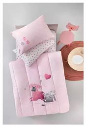 Παιδικό Πάπλωμα Διπλής Όψης Μονό Paw Pink 160x220εκ. Guy Laroche