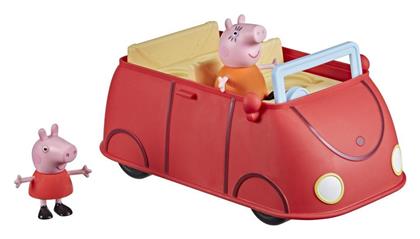 Family Red Car Peppa Pig για 3+ Ετών Hasbro