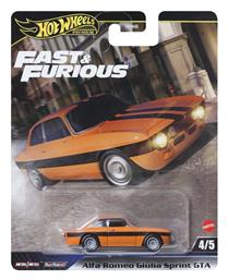 Fast & Furious Alfa Romeo Giulia Sprint GTA για 3+ Ετών Hot Wheels