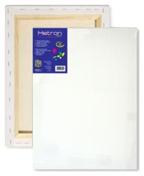 Καμβάς σε Τελάρο Λευκός Τετράγωνος με Σφήνες 20x20εκ. 280gr/m² Metron