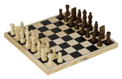 Σκάκι από Ξύλο με Πιόνια 26x26cm Next