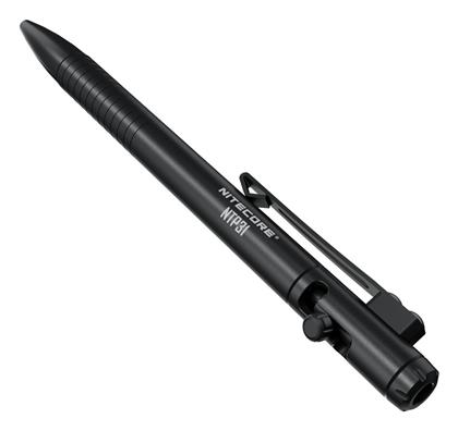 Multifanctional Στυλό Rollerball Tactical Μαύρο με Μαύρο Μελάνι Tactical NiteCore