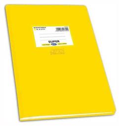 Τετράδιο Ριγέ Β5 50 Φύλλων Super P.P Color Κίτρινο Skag