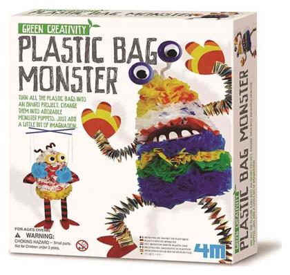 Πλαστική Κατασκευή Παιχνίδι Plastic Bag Monster 4M