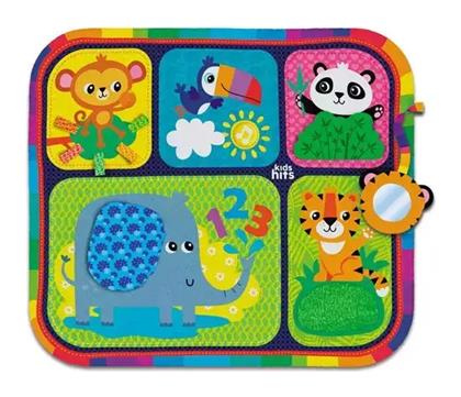 50/50 Games Χαλάκι Δραστηριοτήτων Ζωολογικός Κήπος Πολύχρωμο για Νεογέννητα (MxΠ) 79.5x70cm - 50 50 Games