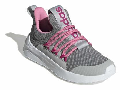 Αθλητικά Παιδικά Παπούτσια Running Lite Racer Jr Grey Two / Grey Three / Team Real Magenta Adidas από το MybrandShoes