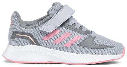 Adidas Αθλητικά Παιδικά Παπούτσια Running Runfalcon 2.0 C Halo Silver / Super Pop / Grey Three από το Zakcret Sports