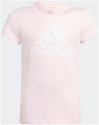 Adidas Essentials Big Logo Παιδικό T-shirt Ροζ από το Cosmos Sport