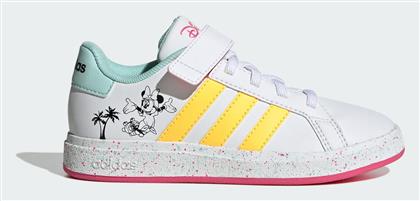 Grand Court Παιδικά Sneakers Λευκά Adidas