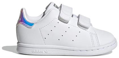 Παιδικά Sneakers Stan Smith με Σκρατς Cloud White / Silver Metallic Adidas