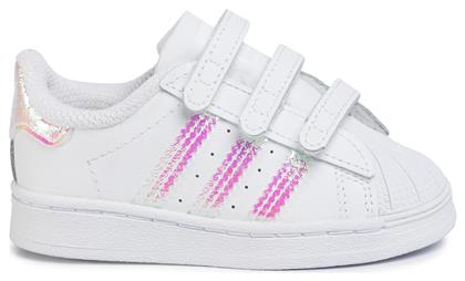 Παιδικά Sneakers Superstar με Σκρατς Cloud White Adidas