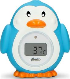 Alecto Ψηφιακό Θερμόμετρο Μπάνιου Penguin 0°C έως 50°C Γαλάζιο από το Plus4u