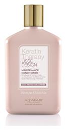 Lisse Design Keratin Therapy Maintenance Conditioner 250ml Alfaparf Milano