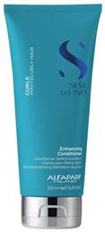 Semi di Lino Curls Enhancing Conditioner Αναδόμησης/Θρέψης 200ml Alfaparf Milano