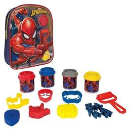 Marvel Spiderman Τσάντα Πλάτης για 3+ Ετών, 4τμχ AS