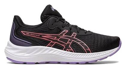 ASICS Αθλητικά Παιδικά Παπούτσια Running Gel Excite 9 GS Black / Papaya - Asics