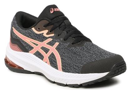 ASICS Αθλητικά Παιδικά Παπούτσια Running Gt-1000 11 GS Black / Papaya 009 - Asics