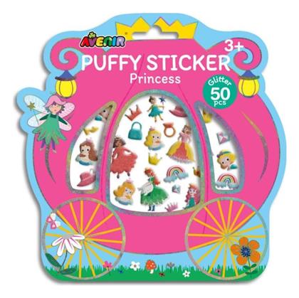 Puffy Stickers Princess Avenir