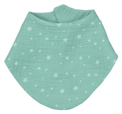 Μπαντάνα από 100% Βαμβάκι με Αυτοκόλλητο Muslin Mint Baby Oliver