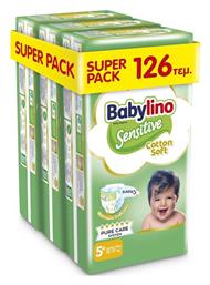 Sensitive Cotton Soft No. 5+ για 12-17kgkg Babylino