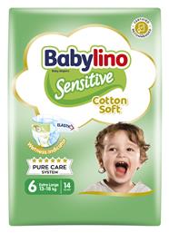 Sensitive Cotton Soft No. 6 για 13-18kg Babylino