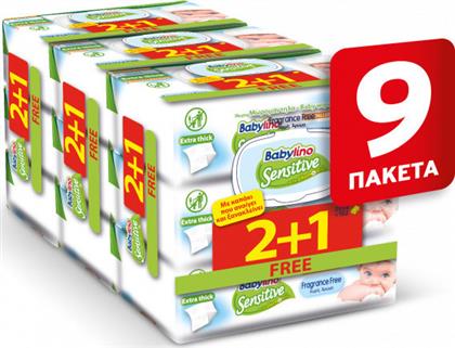 Babylino Sensitive Fragrance Free 9x54τμχ από το Pharm24
