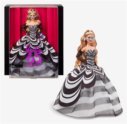 65th Anniversary Collectible Doll with Blonde Hair and Black and White Gown για 3+ Ετών Barbie