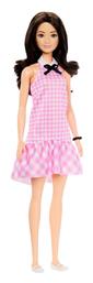 Fashionistas Brown Hair with Pink Plaid Dress Fashionistas για 3+ Ετών Barbie