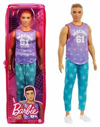 Barbie Fashionistas Ken 164 Malibu 61 Shirt για 3+ Ετών - Mattel