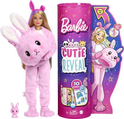Mattel Κούκλα Barbie Cutie Reveal Λαγουδάκι για 3+ Ετών