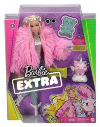 Κούκλα Extra Fluffy Pink Jacket για 3+ Ετών Barbie