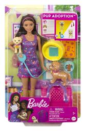 Κούκλα Pup Adoption για 3+ Ετών Barbie