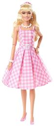 Συλλεκτική Κούκλα The Movie Margot Robbie in Pink Gingham Dress για 3+ Ετών Barbie