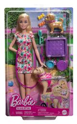 You Can Be Anything Κούκλα Puppies and Pet Wheelchair για 3+ Ετών Barbie