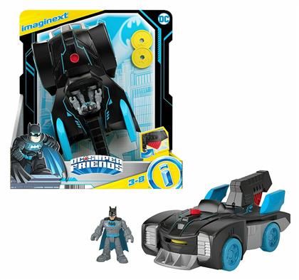 Batmobile με Φως για 3+ Ετών - Mattel από το Moustakas Toys