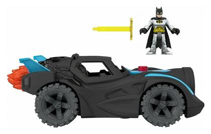 Batmobile με Ήχους και Φως για 3+ Ετών 30εκ. Fisher Price