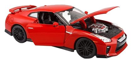 Αυτοκινητάκι 1:24 Nissan GT-R 2017 Red για 3+ Ετών Bburago