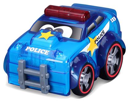 Αυτοκινητάκι Junior Push & Glow Police Car για 3+ Ετών Bburago