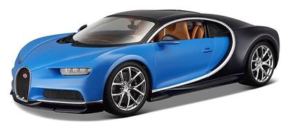 Bugatti Chiron Bugatti Chiron Die-Cast Μπλε για 3+ Ετών Bburago