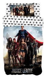 Justice League Σετ Σεντόνια Μονά 165x250cm 3τμχ Beauty Home