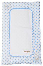 Μαλακή Αλλαξιέρα Stripes Bear από Ύφασμα Blue 48x80cm Bebe Stars