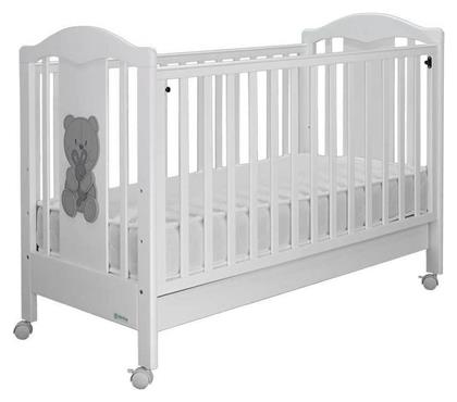 Βρεφική Κούνια Polar με Στρώμα 60x130cm Bebe Stars