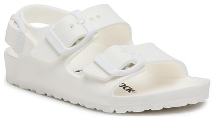 Παιδικά Πέδιλα Milano Eva Ανατομικά Λευκά Birkenstock