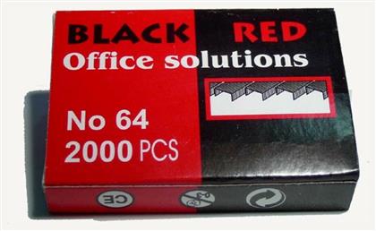 Σύρματα Συρραπτικού No.64 2000τμχ Black Red