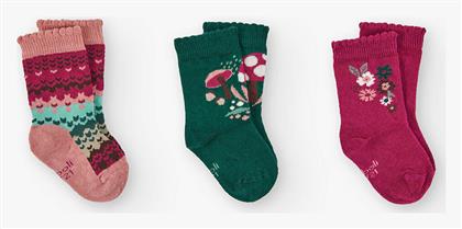 Παιδικές Κάλτσες 3 Ζευγάρια Boboli